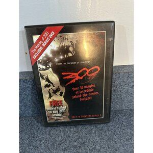 The Making of 300 Exclusive LIMITED EDITION Bonus DVD (Sneak Peak / First Look /